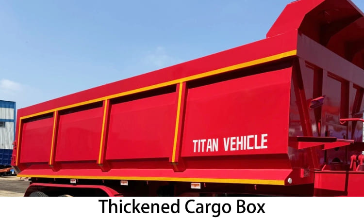 3 Axle Hydraulic Tipper Semi Trailer for Sale in Tanzania
