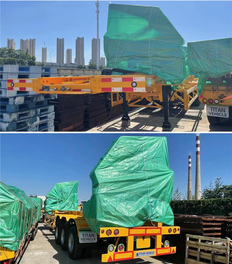 37T 40Ft Container Side Lifter Trailer for Sale in Tanzania Dar es Salaam