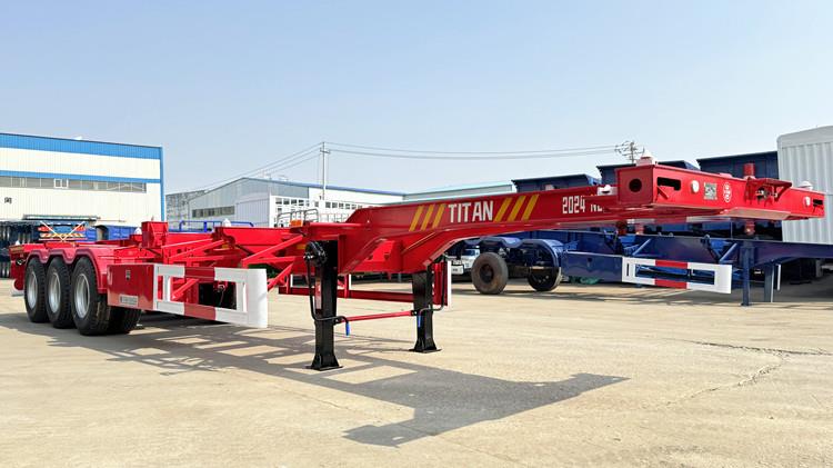40 Foot/Ft Intermodal Shipping Container Chassis Trailer for Sale in Tanzania