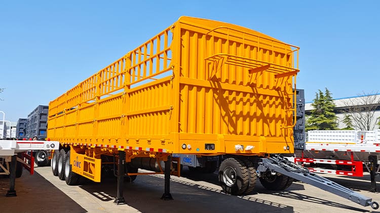 CIMC Trailer - Fence Semi Trailer for Sale in Tanzania