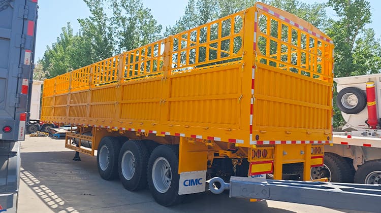 CIMC Trailer - Fence Semi Trailer for Sale in Tanzania