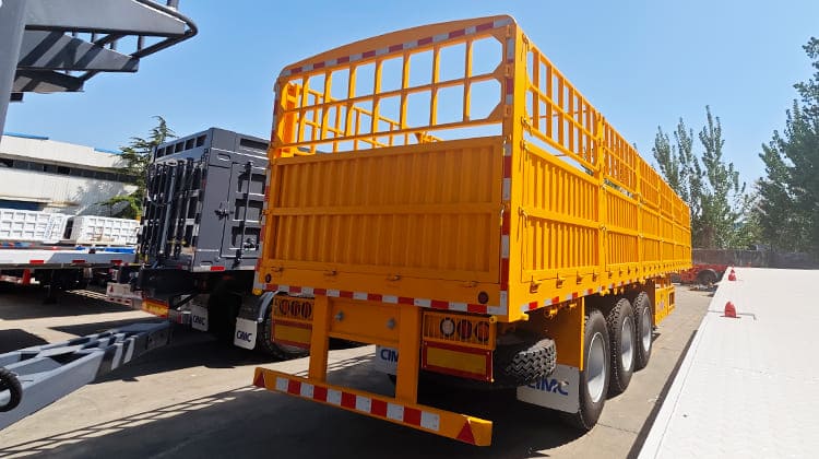 CIMC Trailer - Fence Semi Trailer for Sale in Tanzania