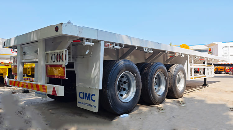 CIMC Trailer Manufacturer - CIMC Flatbed Trailers Prices for Sale in Tanzania