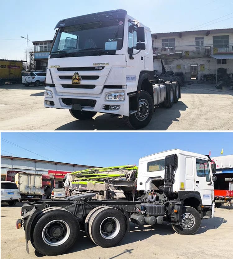 Used Howo Tractor Truck 380HP |  Cheap Used Trucks for Sale in Tanzania