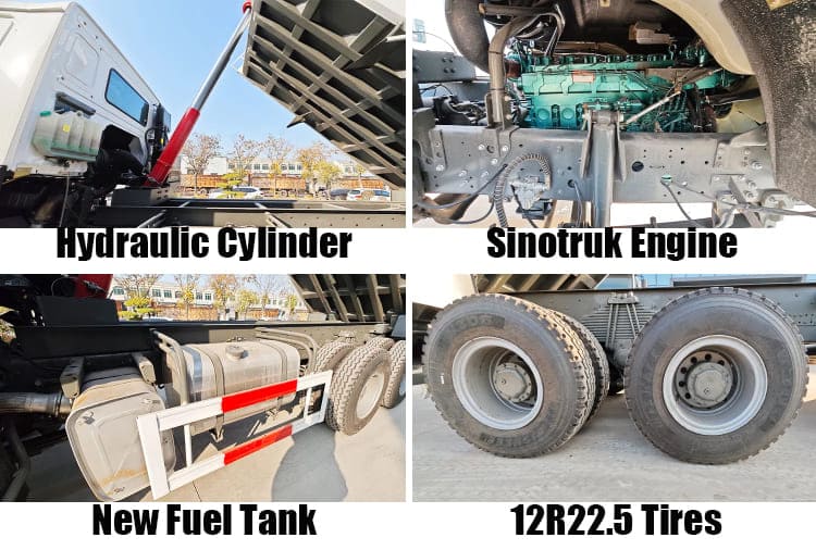 Cheap Used Howo Dump Truck | Used Heavy Duty Trucks for Sale in Tanzania