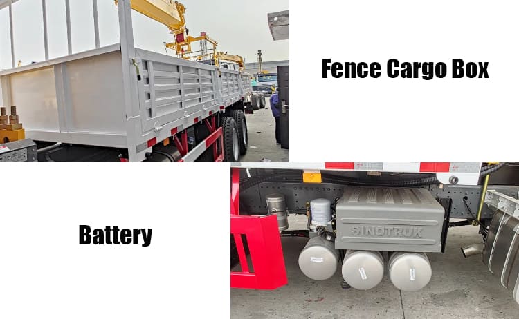  Second Hand Crane Trucks for Sale - Howo Crane Truck in Tanzania