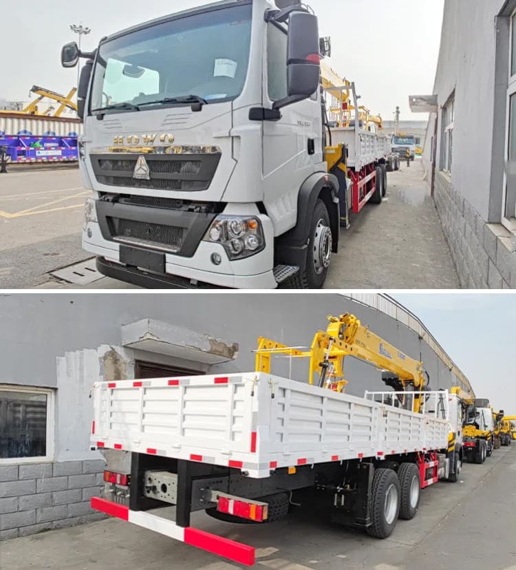  Second Hand Crane Trucks for Sale - Howo Crane Truck in Tanzania