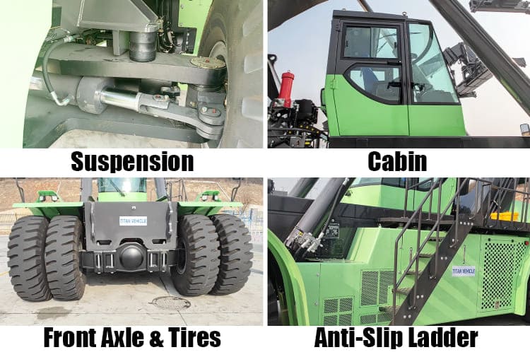 45T Port Reach Stacker Manufacturers for Sale in Tanzania Dar es Salaam