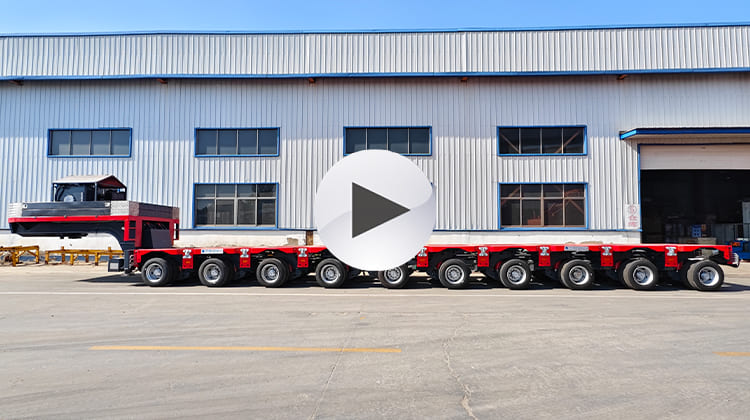 Nicolas Trailer | Hydraulic Multi Axle Trailer for Sale