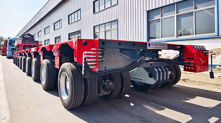 Nicolas Trailer | Hydraulic Multi Axle Trailer for Sale