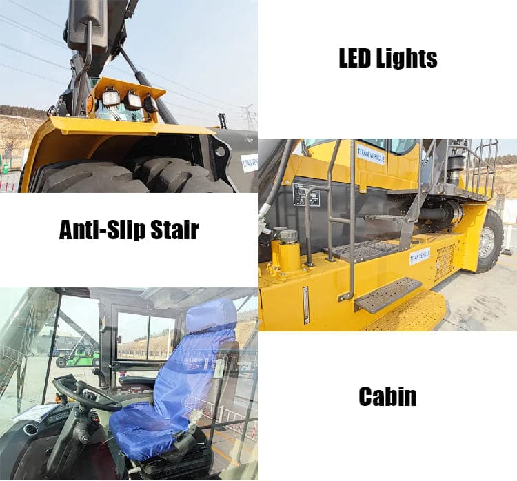 Empty Container Reach Stacker for Sale in Tanzania Dar es Salaam