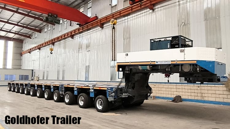 Goldhofer SPMT Modular Multi Axle Trailer Price for Sale in Brazil