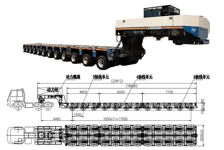 Goldhofer SPMT Modular Multi Axle Trailer Price for Sale in Brazil
