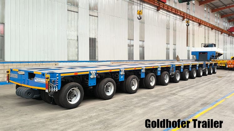 Goldhofer SPMT Modular Multi Axle Trailer Price for Sale in Brazil