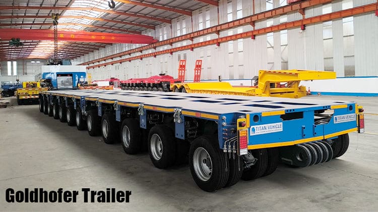 Goldhofer SPMT Modular Multi Axle Trailer Price for Sale in Brazil