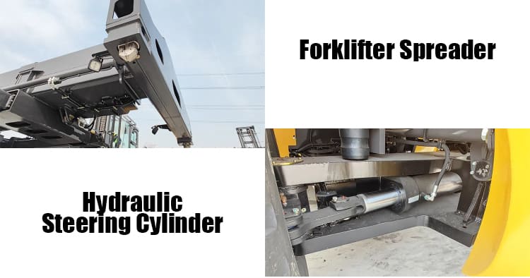XCMG Forklift Empty Container Handler Truck Price for Sale in Dar es Salaam 