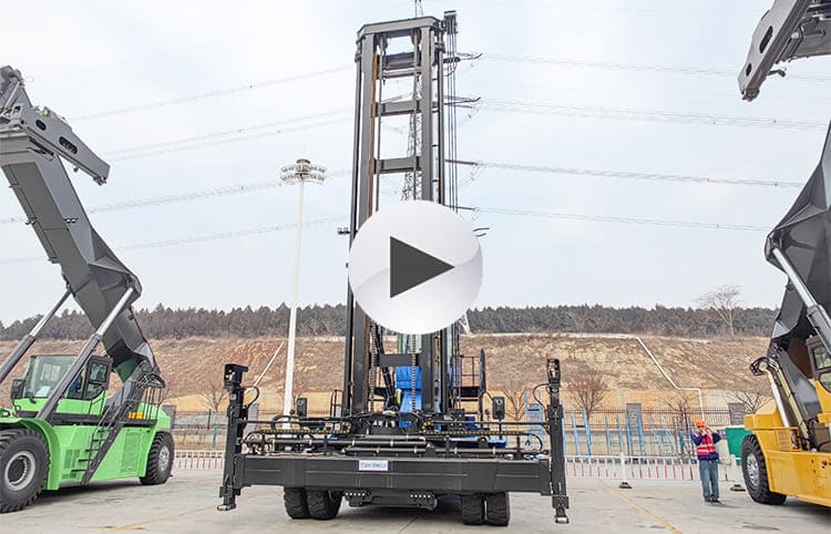XCMG Shipping Port Container Forklift Truck Price for Sale in Dar es Salaam  