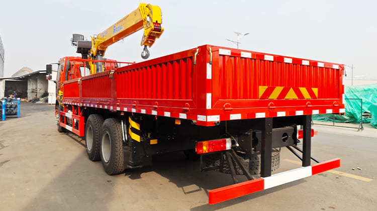 6x4 FAW Crane Trucks for Sale in Dar es Salaam Tanzania