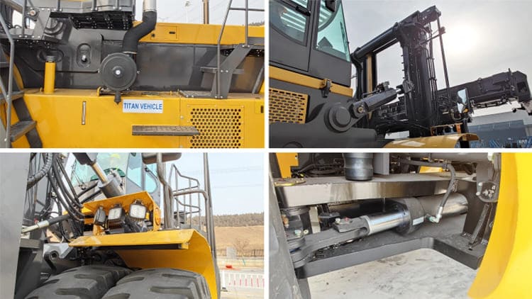 Empty Loaded Container Handler Forklift Price in Congo