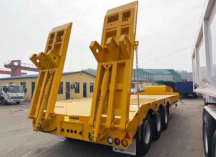 Simba Trailer Tanzania - Lowbed Semi Trailer for Sale