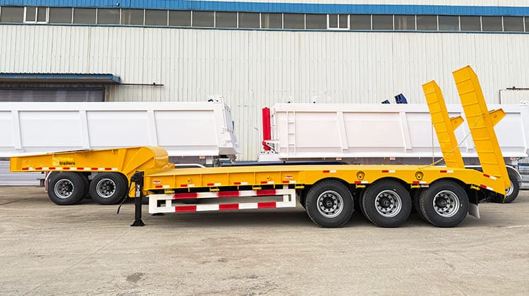 Simba Trailer Tanzania - Lowbed Semi Trailer for Sale