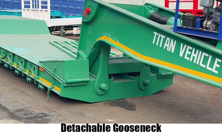60 Ton Gooseneck Lowboy Trailer for Sale in Dar Es Salaam
