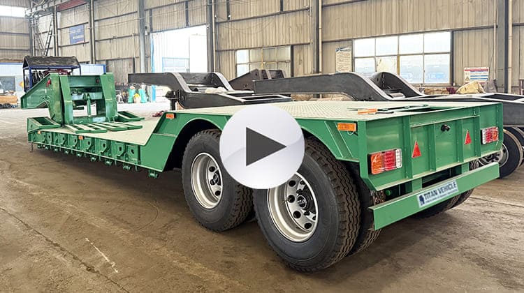 60 Ton Gooseneck Lowboy Trailer for Sale in Dar Es Salaam
