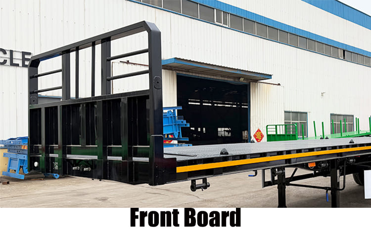 Tri Axle Flatbed Semi Trailer for Sale in Dar Es Salaam 