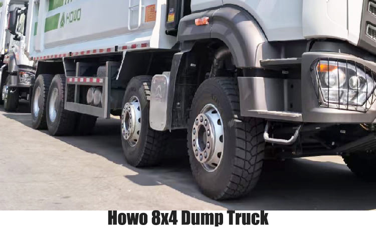 RHD Sinotruk Howo NX 8x4 Dump Truck in Dar es Salaam