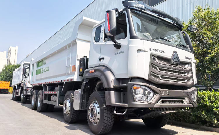 RHD Sinotruk Howo NX 8x4 Dump Truck in Dar es Salaam