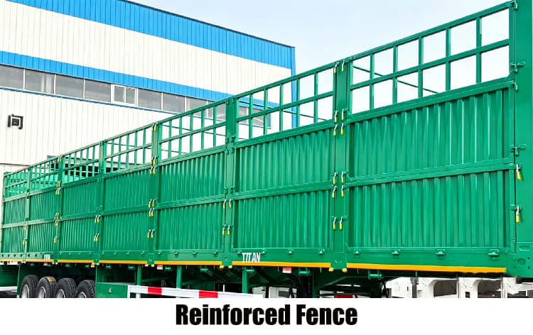 4 Axle Fence Cargo Semi Trailer Price for Sale in Dar es Salaam