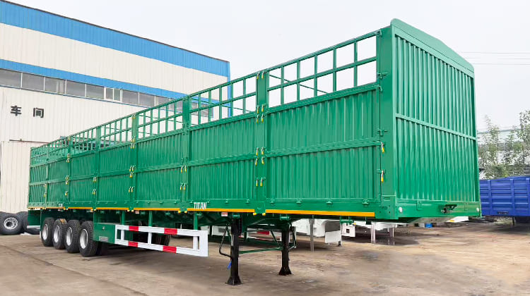 4 Axle Fence Cargo Semi Trailer Price for Sale in Dar es Salaam