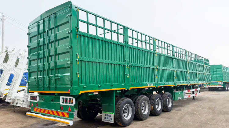 4 Axle Fence Cargo Semi Trailer Price for Sale in Dar es Salaam