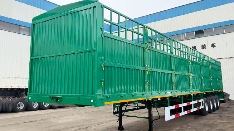4 Axle Fence Cargo Semi Trailer Price for Sale in Dar es Salaam