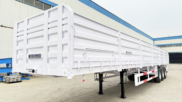 60 Ton Side Board Grain Trailers for Sale in Dar es Salaam