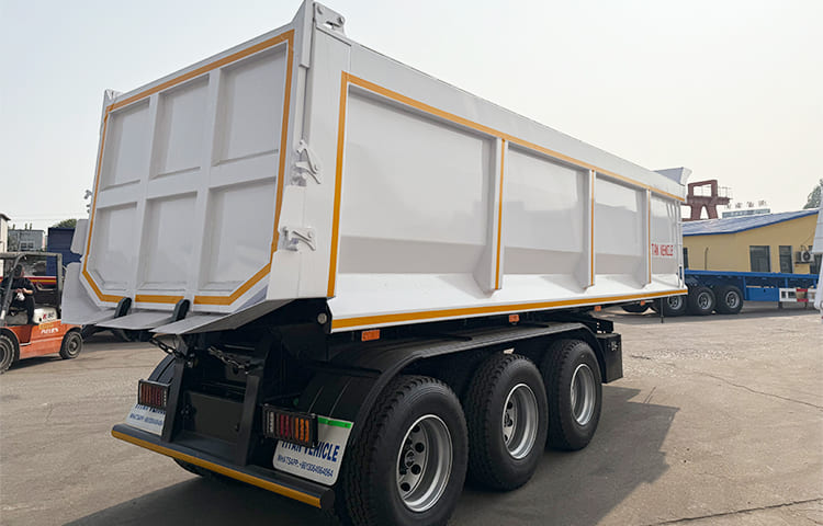 3 Axle Hydraulic Tipper Trailer Price for Sale in Dar es Salaam