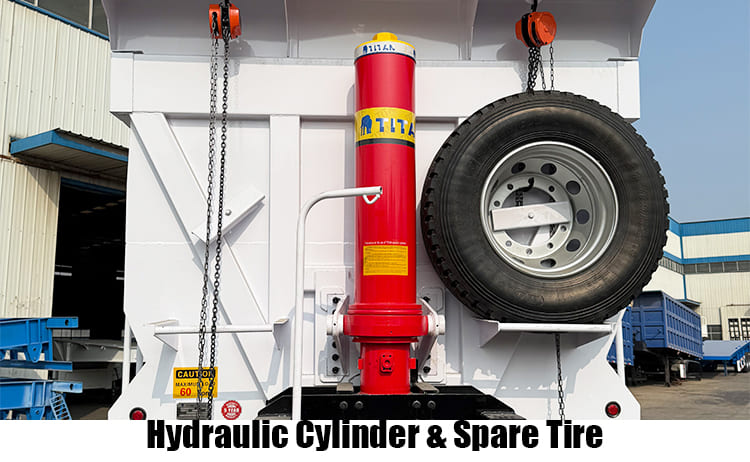 3 Axle Hydraulic Tipper Trailer Price for Sale in Dar es Salaam