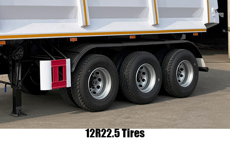 3 Axle Hydraulic Tipper Trailer Price for Sale in Dar es Salaam