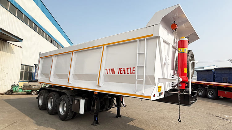 3 Axle Hydraulic Tipper Trailer Price for Sale in Dar es Salaam