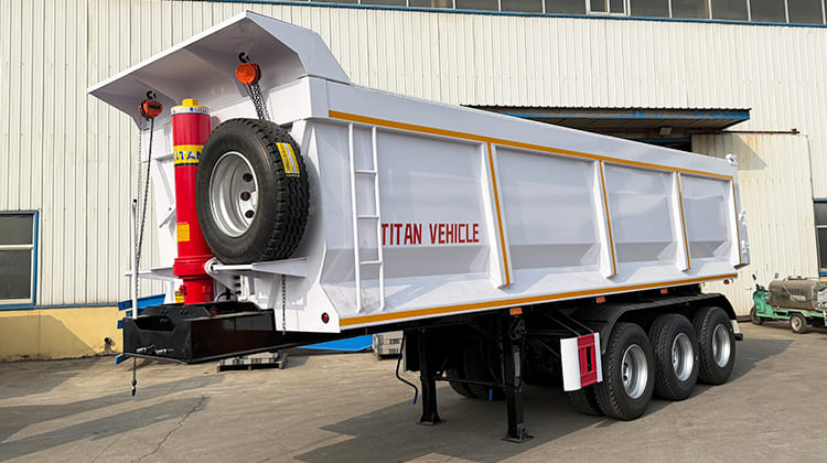 3 Axle Hydraulic Tipper Trailer Price for Sale in Dar es Salaam