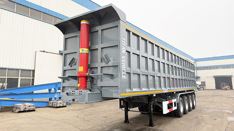 4 Axle Tipper Semi Trailer for Sale in Dar es Salaam  