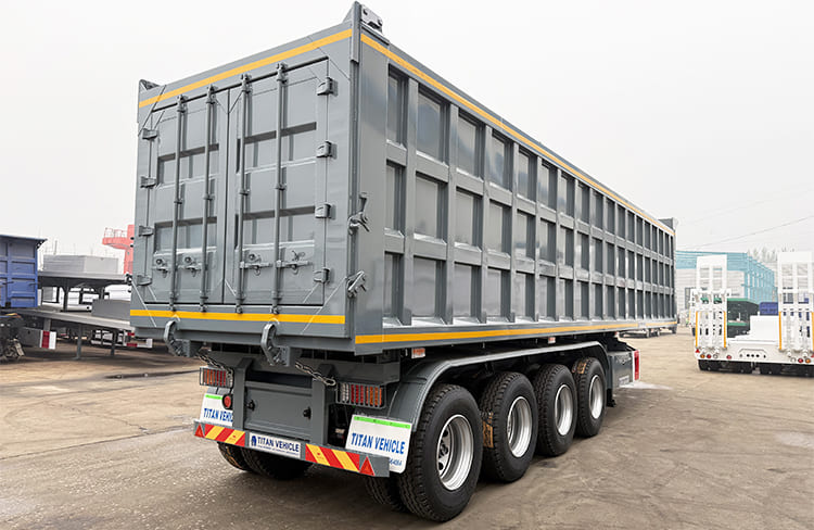 4 Axle Tipper Semi Trailer for Sale in Dar es Salaam  