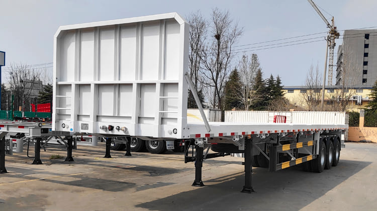 Tri Axle CIMC Flatbed Trailer for Sale in Dar es Salaam