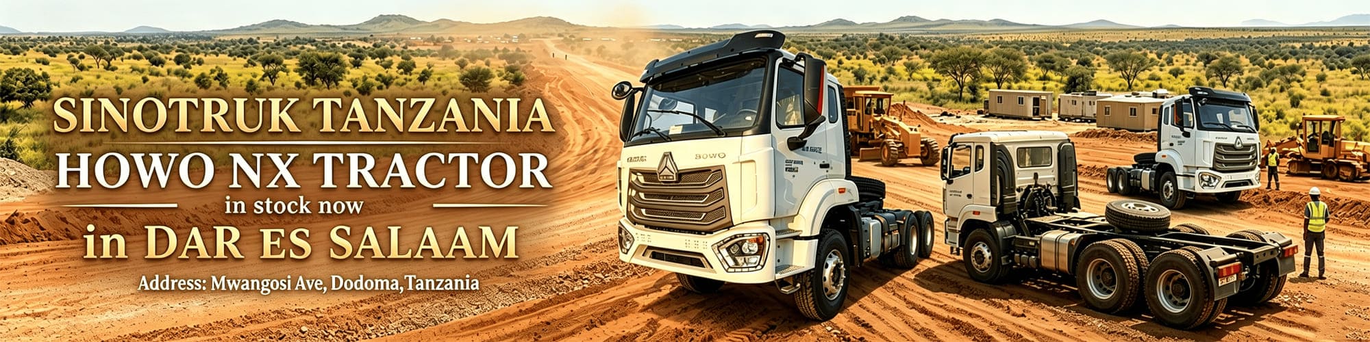 Sinotruk Tanzania Howo NX 371 Tractor Truck Price in Dar es Salaam