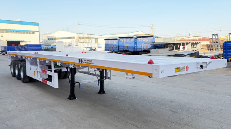 Henred Fruehauf Trailers Pty Ltd - Tri Axle Flat Deck Semi Trailer for Sale in Zambia