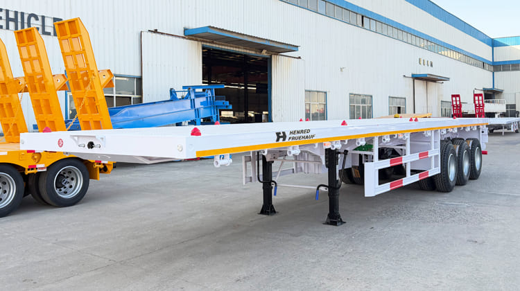 Henred Fruehauf Trailers Pty Ltd - Tri Axle Flat Deck Semi Trailer for Sale in Zambia