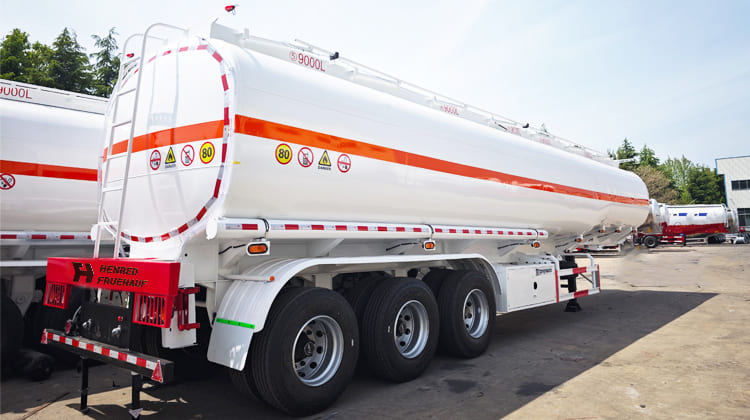 Henred Fruehauf Trailers Pty Ltd - 45000 L Crude Oil Tanker Trailer for Sale in Zambia