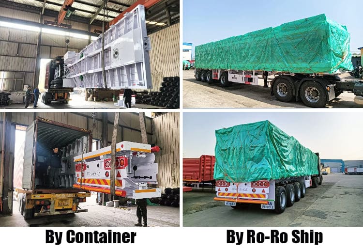 Superdoll Trailer Price VS TITAN 40Ft Flatbed Semi Trailer for Sale in Tanzania