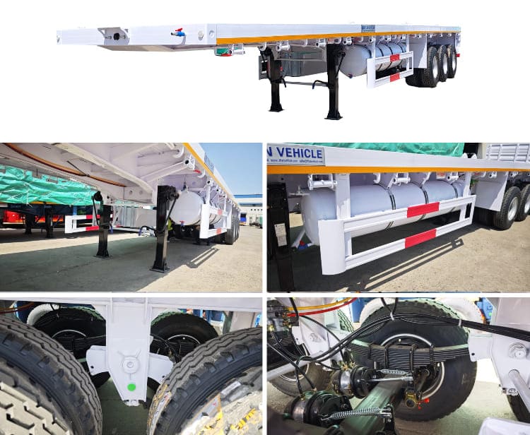 Super Doll Trailer Manufacture Co Ltd VS TITAN Semi Truck Flatbed Trailer for Sale in Arusha Tanzania