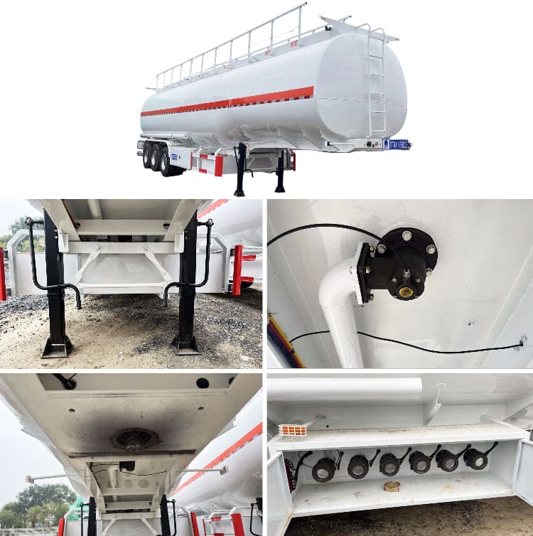 Superdoll Trailer Price in Tanzania VS TITAN 54000 L Fuel Tanker Semi Trailer for Sale  